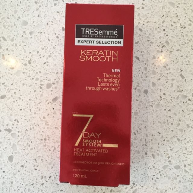 Keratin Smooth Heat Activated Treatment TRESemme Health Beauty on Carousell