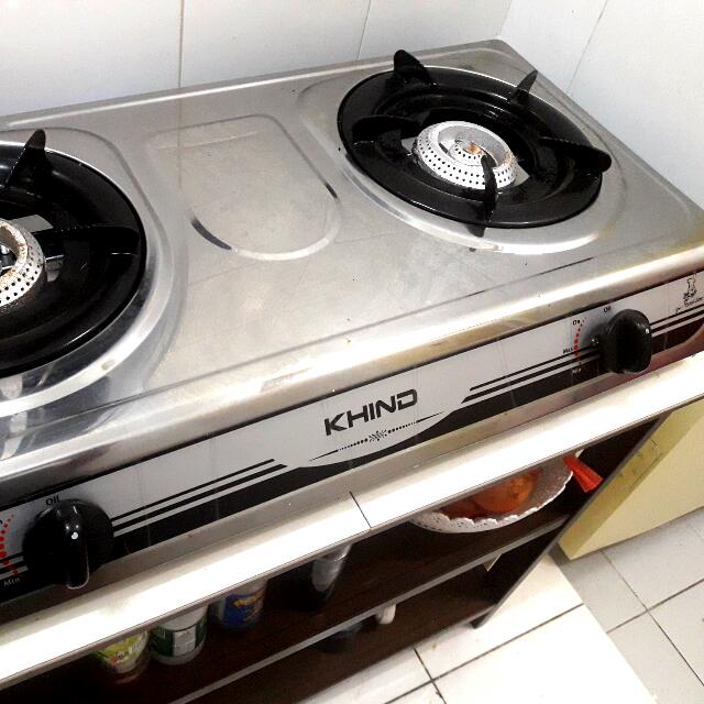 Khind Double Burner Gas Kitchen Liances On Carou