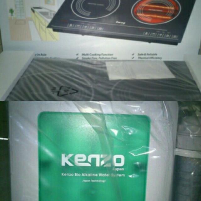 Penapis Air Jenama Kenzo Dapur Elektrik Eway 2 Barang Photo