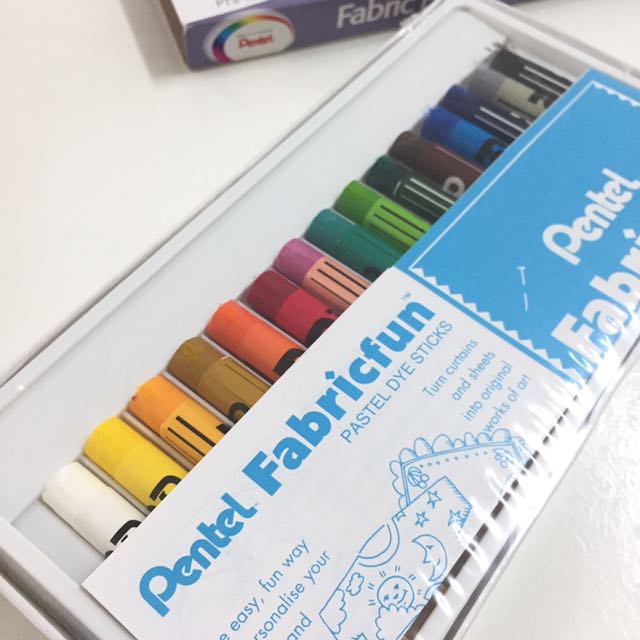 Pentel Fabric Pastel Dye Sticks Design Craft Craft Supplies