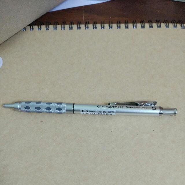 Pentel Graphgear 1000 Pg1015 0 5mm Mechanical Pencil Books
