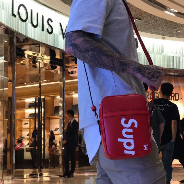 Louis Vuitton Supreme Danube PM Shoulder Bag