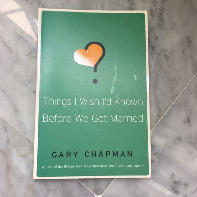 Things I Wish I D Known Before We Got Married Books Stationery