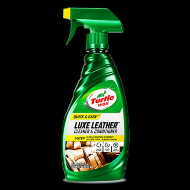 Turtle Wax Quick Easy Luxe Leather Cleaner Conditioner 16 Fl