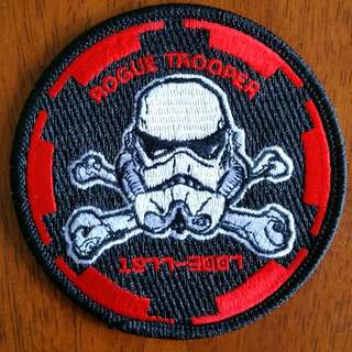 Mickey stormtrooper patches iron on patch Iron on Embroidered Iron on Patch