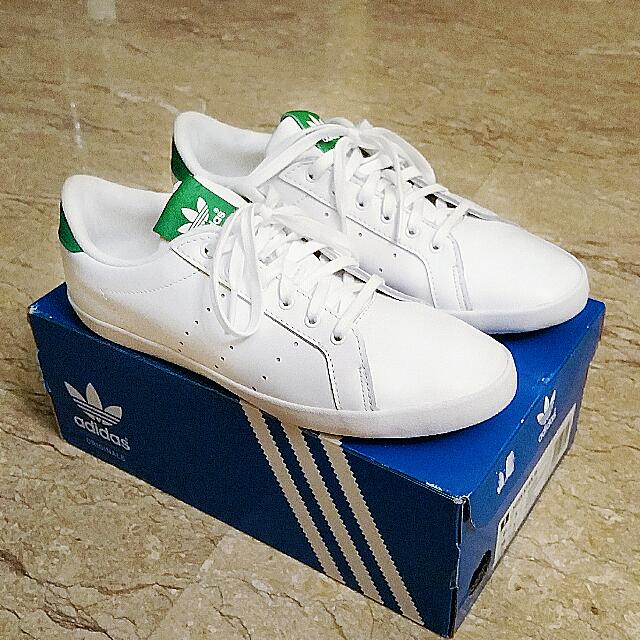 BN Adidas Originals Miss Stan White Green Trainers Women s