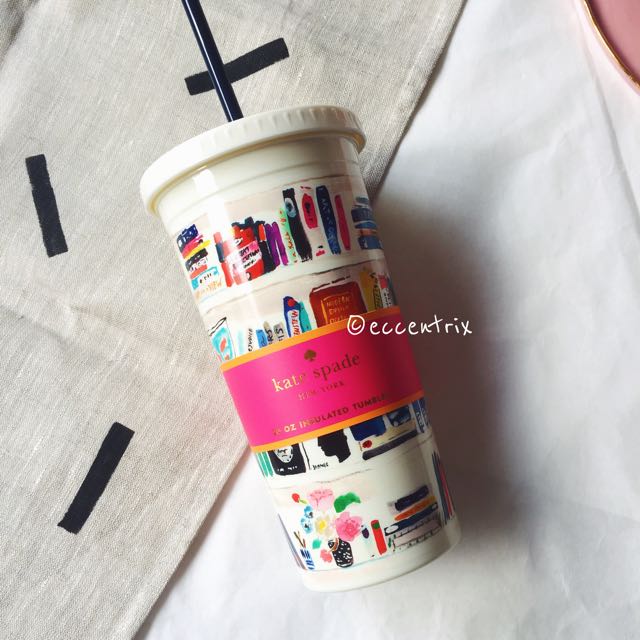BN Kate Spade Like A Book Insulated Tumbler, TV & Home Appliances, Kitchen  Appliances, Water Purifers & Dispensers on Carousell