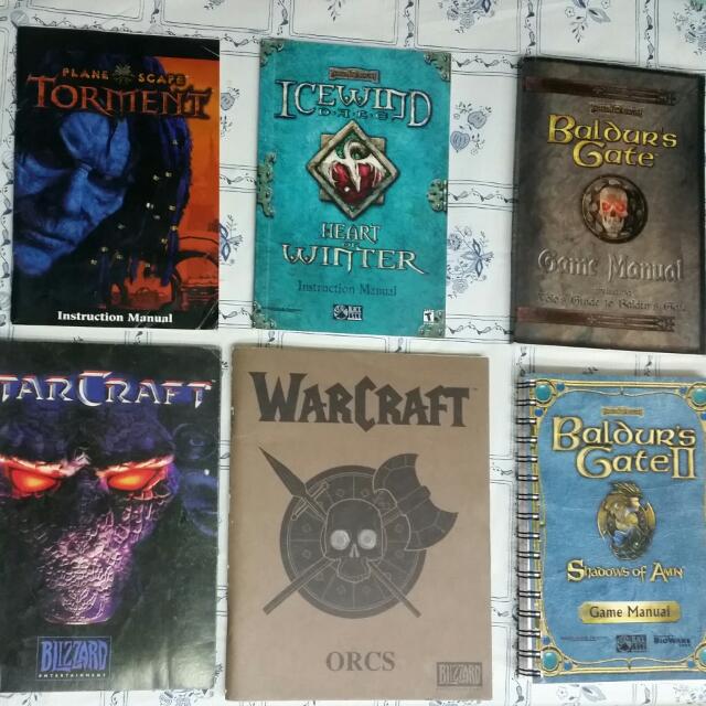 Classic PC Games - Instructional Manuels, Video Gaming, Video Game ...