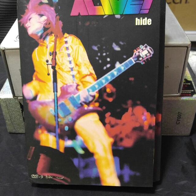 Hide ALIVE DVD （分類：音樂與媒體 - CD 及 DVD）位於 Hong Kong。 由 k.kyf 提交（商品編號 116526708，圖片 1）。簡介： 。