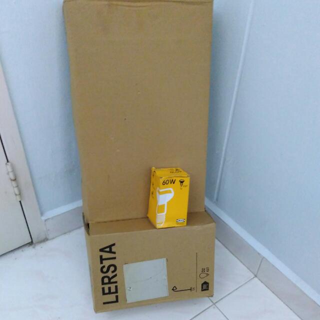 Ikea Lersta Floor Reading Lamp Furniture Home Decor On Carousell