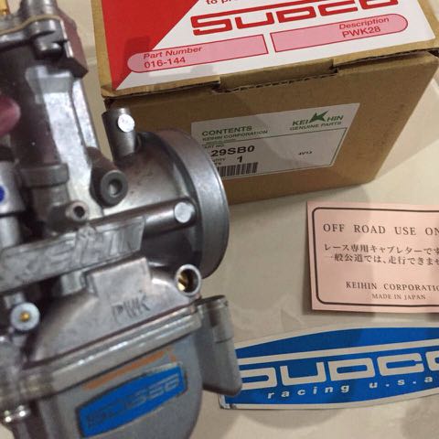 Keihin Pwk 28 Sudco With Mainjet Holder 30 Holes Motorbikes
