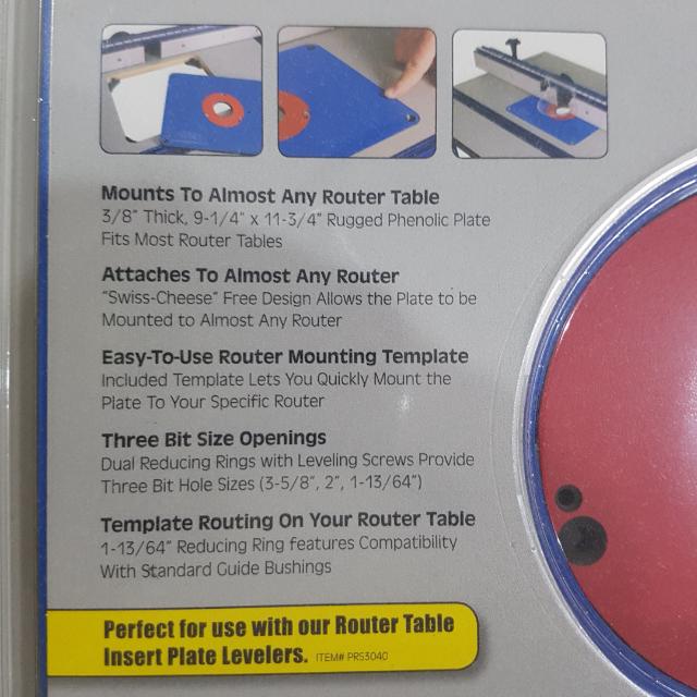 Kreg Router Table Insert Design Craft Craft Supplies Tools