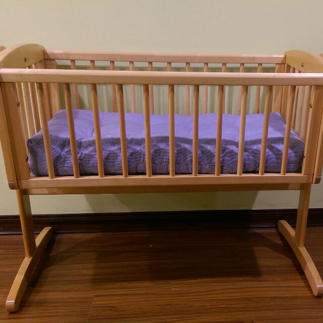 Mothercare Swinging Crib Babies Kids Baby Nursery Kids