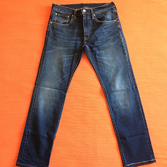 muji tapered jeans
