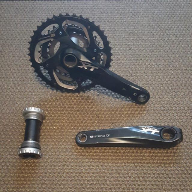 shimano xt m780 crankset