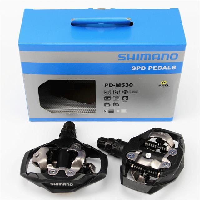 Shimano m530 spd trail clipless best sale mtb pedals