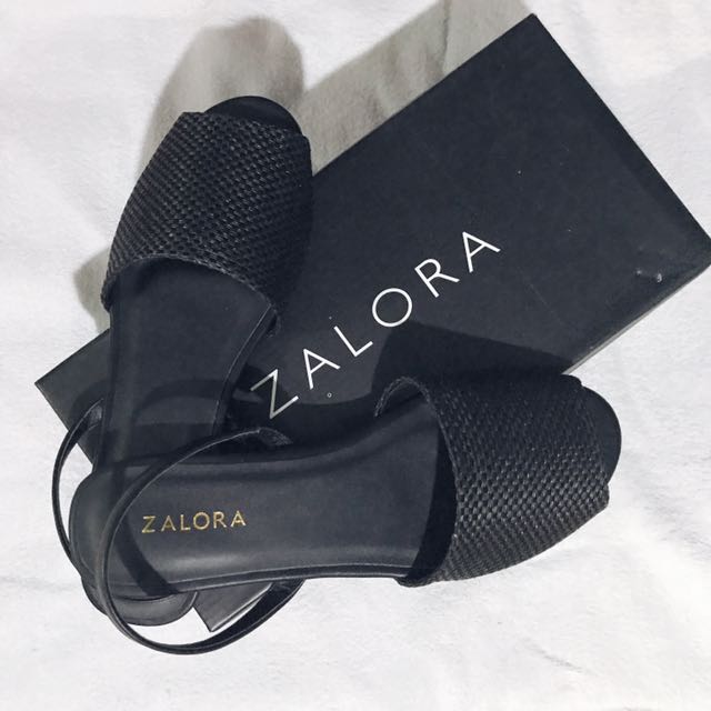 zalora flat sandals