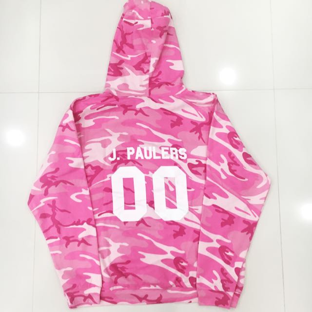 Authentic Jake Paul Team 10 Official Pink Camo Hoodie L, Women's ...