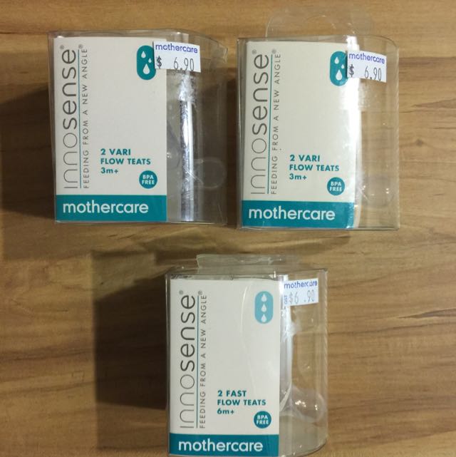 Mothercare innosense teats clearance