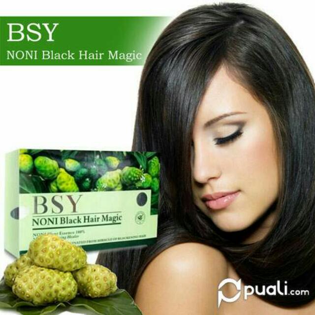 Bsy Noni Black Hair Magic 4 Sachet Health Beauty Hair Care