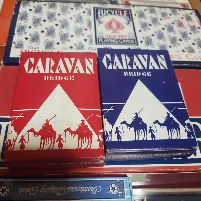 Caravan Playing Cards (Bridge Sized), Hobbies & Toys, Toys & Games on ...
