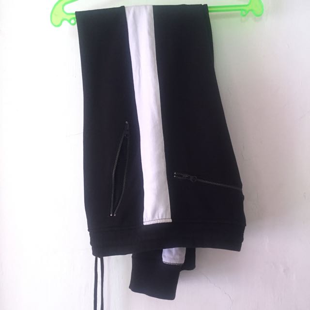Fear of god track pants alternative Men s Fashion Activewear on
