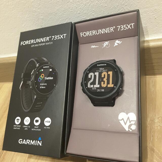 garmin forerunner 735xt stopwatch