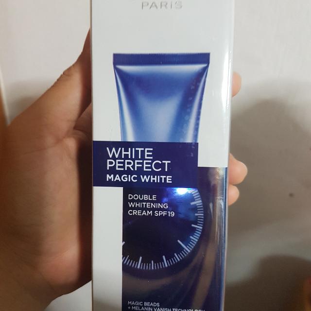 loreal double whitening cream