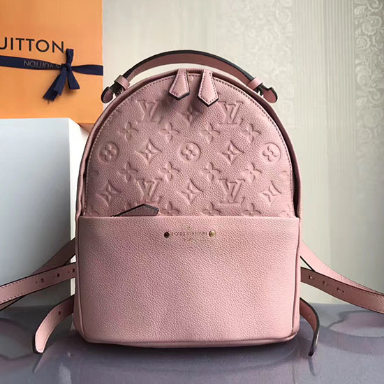 Louis Vuitton Pink Leather Monogram Empreinte Sorbonne Backpack Louis  Vuitton