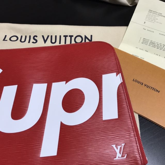 lv x supreme clutch