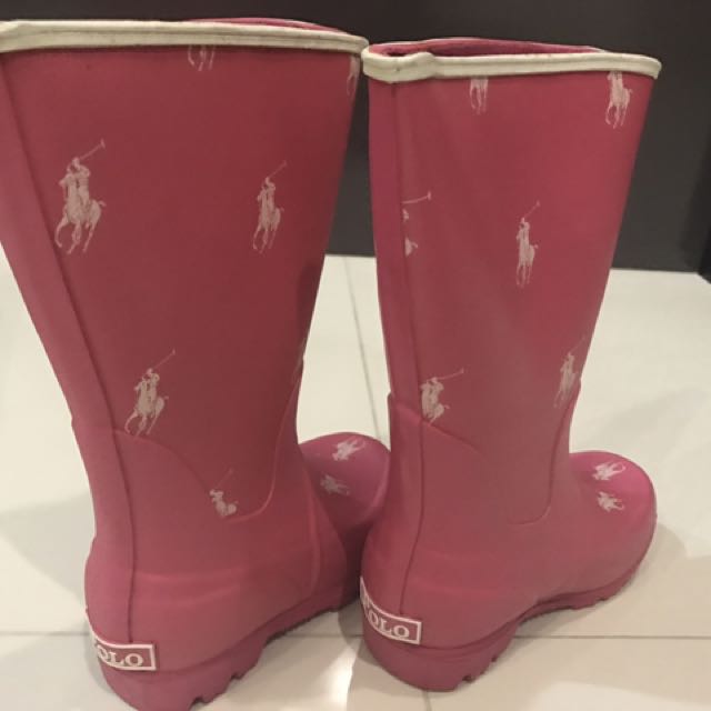 Ralph lauren clearance girls rain boots