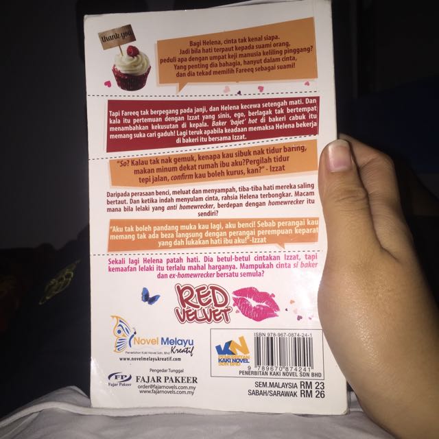 Red Velvet Malay Novel Hobbies Toys Books Magazines Children S Books On Carousell
