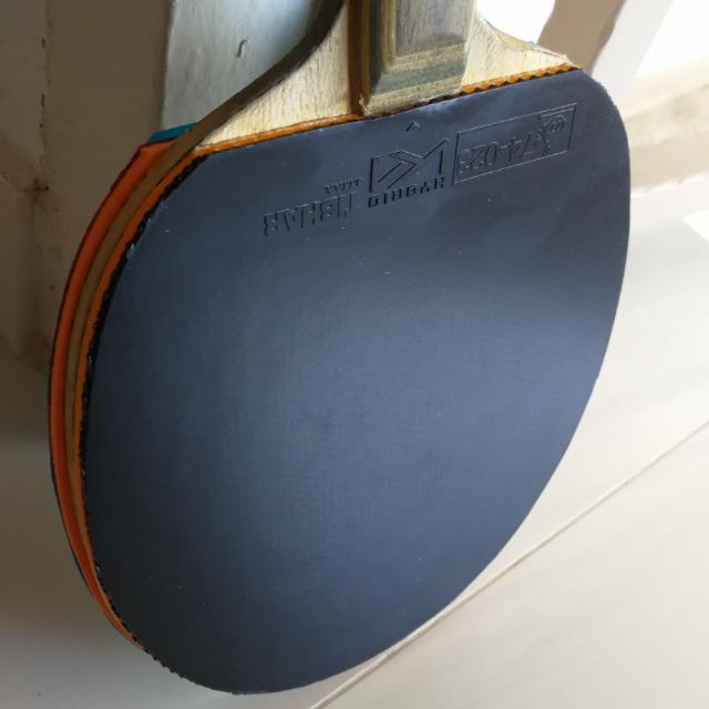 Tibhar Hybrid K1 Table Tennis Rubber (Black Color), Sports Equipment, Sports & Games, Racket