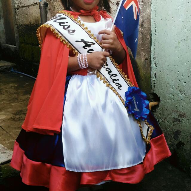 United Nation Costume Austrialia Babies Kids Girls Apparel On Carousell