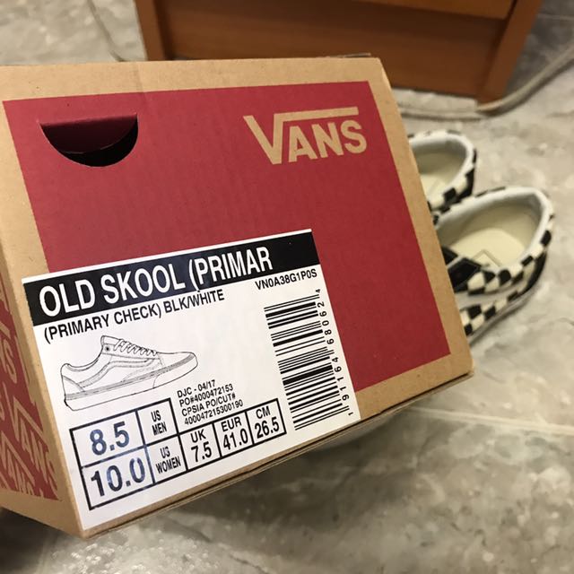 vans old skool box