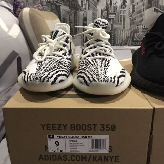 Yeezy Zebra NMDs Glitch Men s Fashion Footwear Sneakers on Carousell