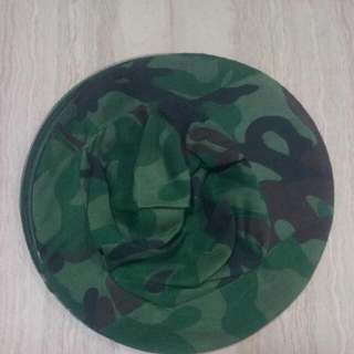 Camo Mesh Mosquito Hat