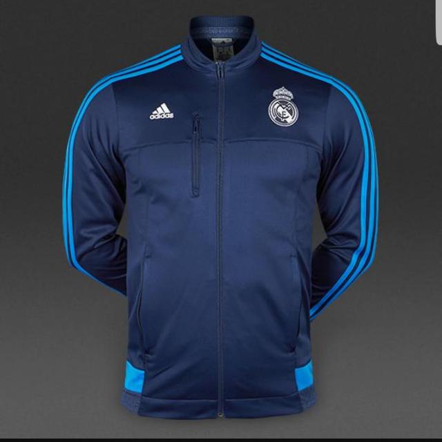 real madrid blue jacket