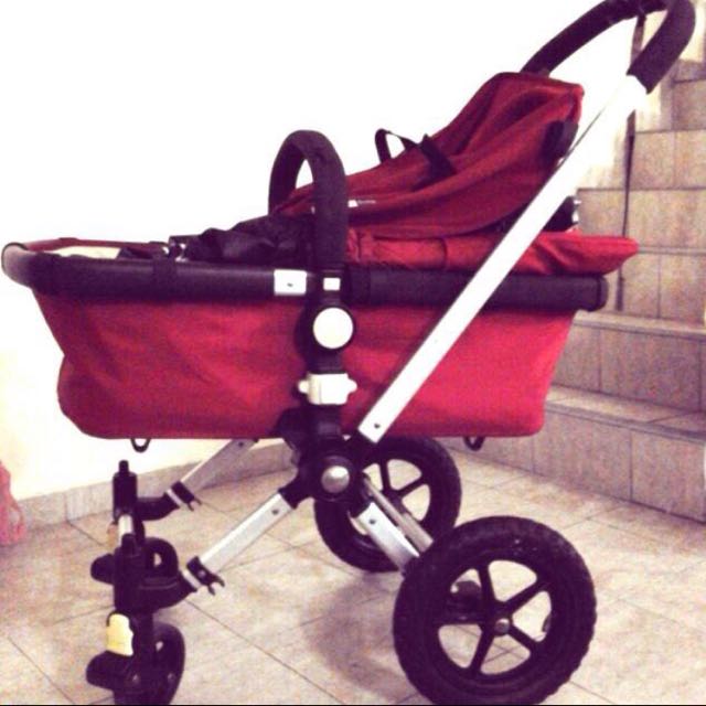 Bugaboo frog stroller red best sale