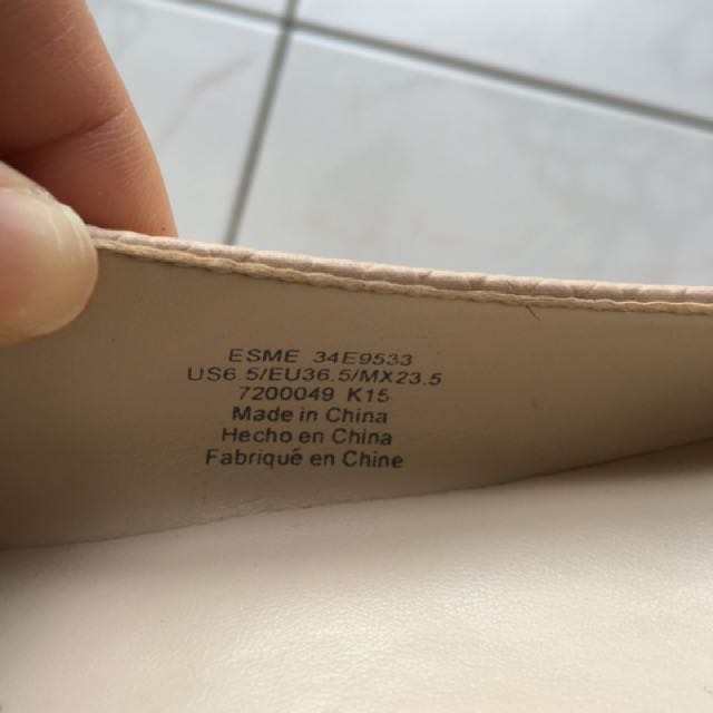 calvin klein nude shoes