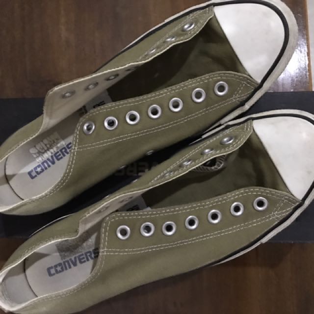 olive green chuck taylor converse