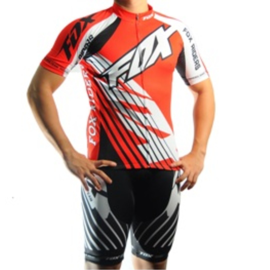 fox cycling jersey