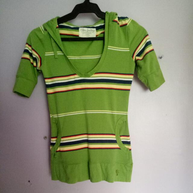 Green Urban Heritage Three Fourths Sweater Women S Fashion