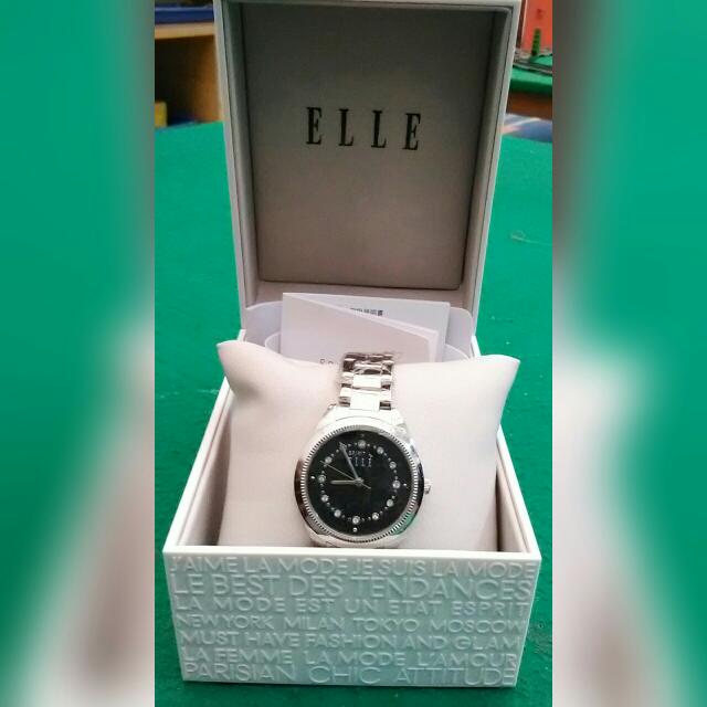Jam Tangan Elle Original ada Kartu Garansi, Fesyen Wanita, Jam Tangan