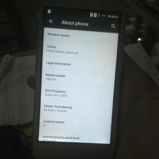Lenovo vibe s4i clearance