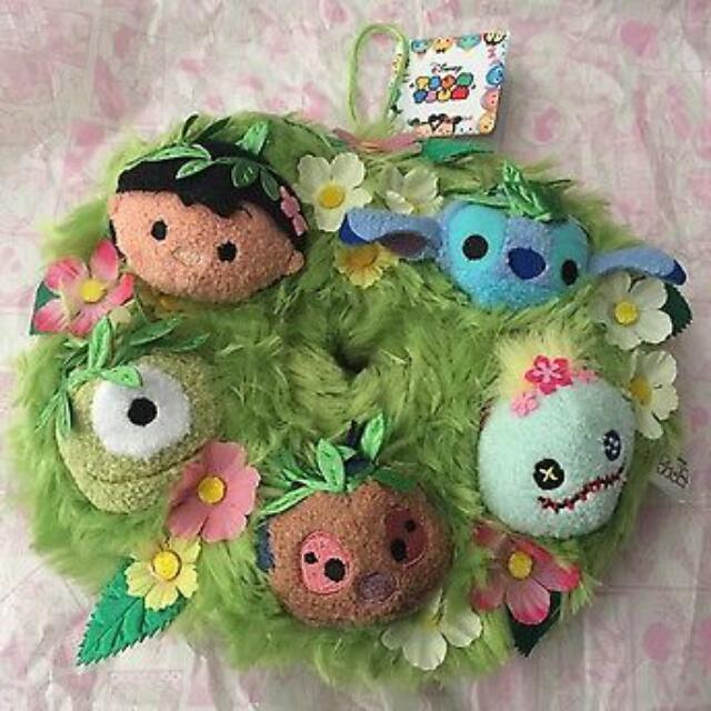 Lilo And Stitch Tsum Tsum Wreath Set 2017 Limited Ed Toys
