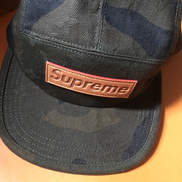 louis vuitton x supreme cap