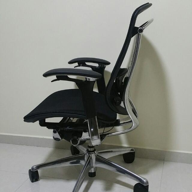 Contessa Ergonomic Chair, Comparable With Aeron chair, Furniture & Home