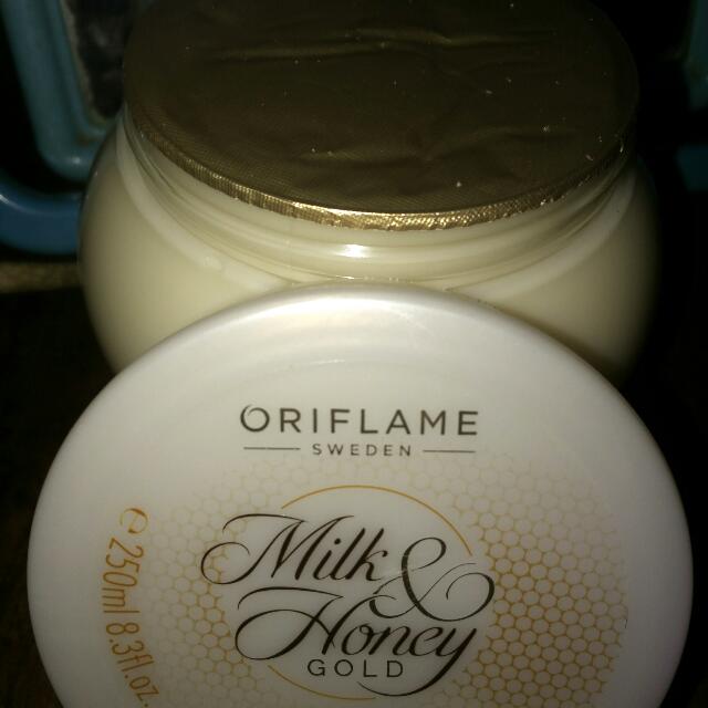 Oriflame Milk & Honey Gold Nourishing Hand and Body Cream, Kesehatan