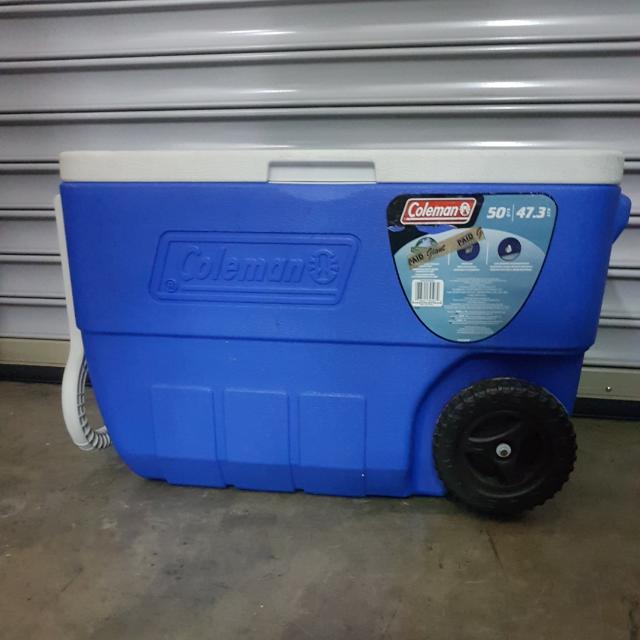 [RENTAL] Coleman Cooler Box. Ice Box. Large Size 47.3litres/50Qtr